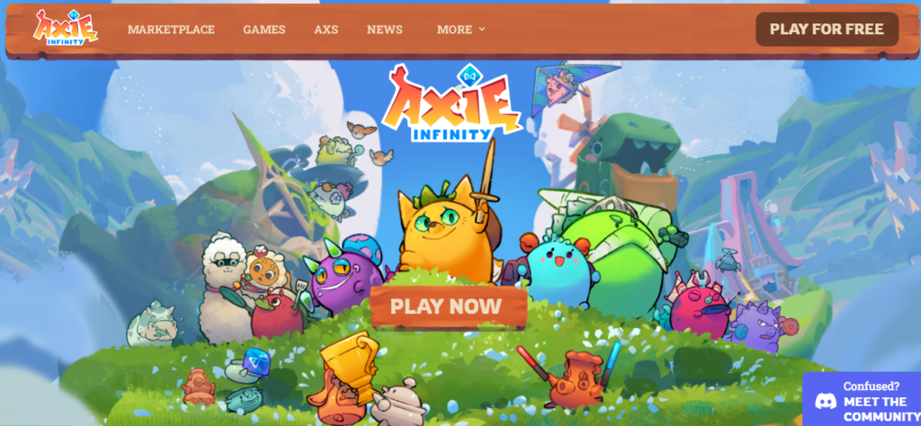 Axie Infinity: official site of the game